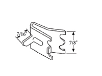 CHG Shelf Pilasters and Clips (61-T30-5130, 61-T30-5131) - 2