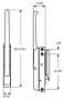 Kason 172 Edgemount Magnetic Mechanical Latches (22-172) - 2